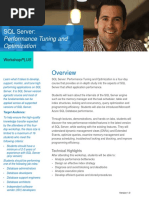 SQL Server:: Performance Tuning and Optimization