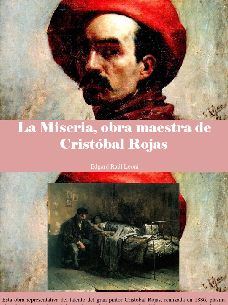 Edgard Raúl Leoni - La Miseria, Obra Maestra de Cristóbal Rojas | PDF
