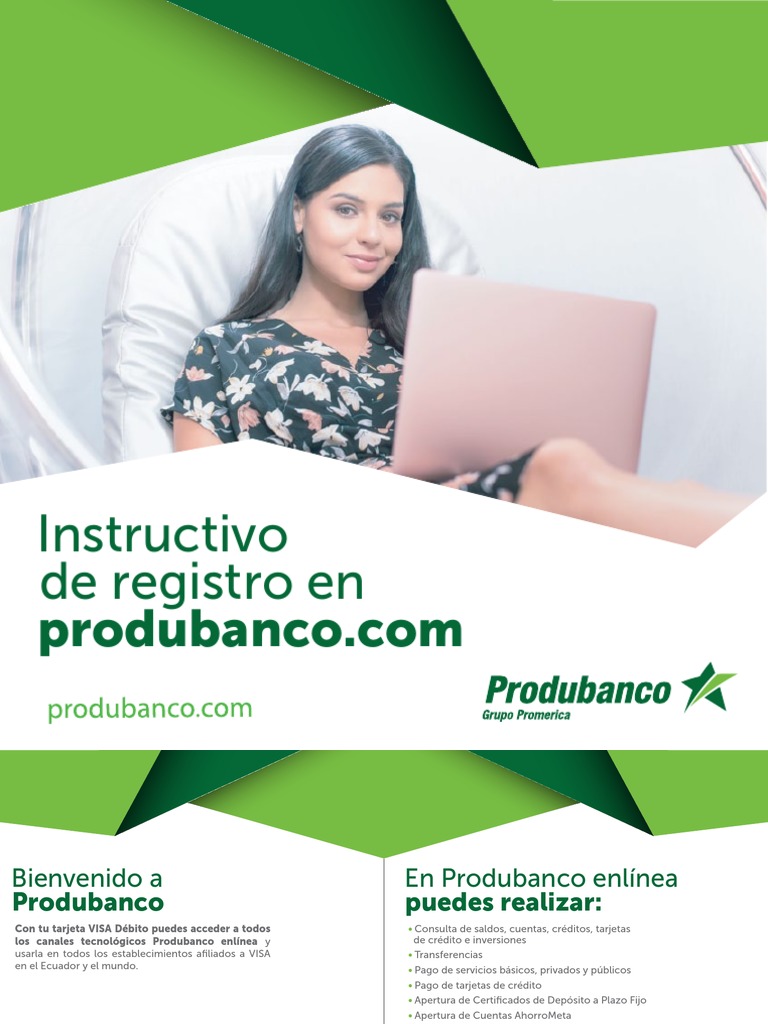 Activación de Tarjeta Débito Produbanco | PDF | Tarjeta de débito ...