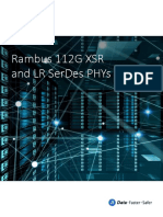 Rambus 112G XSR and LR SerDes PHYs Ebook