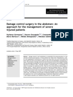 Damage Control Surgery in Abdominal Trauma PDF