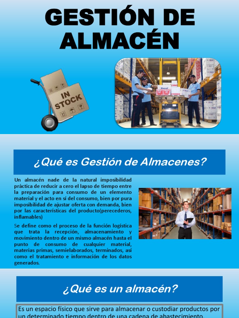 Gestión Eficiente de Almacenes | PDF | Almacén | Planificación