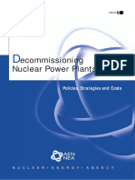 Decommissioning Nuclear Power Plants