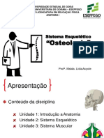 Aula 2. Sistema Esquelético - Osteologia Introdução - Copia