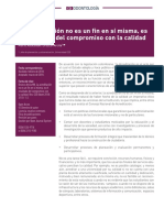 La acreditación no es un fin en sí misma, es el resultado del compromiso con la calidad