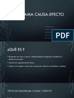 Diagrama Causa Efecto