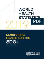 Report-World Health Statistics 2019-Monitoring Health For The SDGs