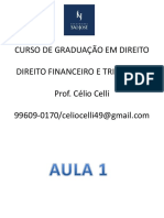 Financeiro e Tributário - Aula 1