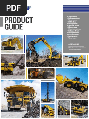 Equipos Komatsu Pdf Loader Equipment Truck