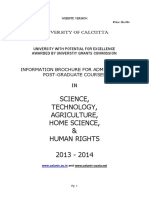 Science, Technology, Agriculture, Home Science & Human Rights