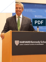 Prof. Prajapati Trivedi at Harvard Kennedy School of Government 2019