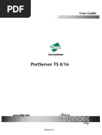 Portserver Ts 8/16: User Guide