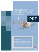 Procedimiento Constructivo