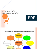 Tipos de Negociación