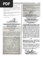 Gaceta Oficial 41702 Exhorto