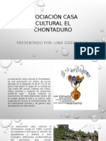 Asociación Casa Cultural El Chontaduro - Diapositivas 1