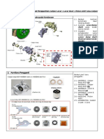 Lampiran 5 - (Prosedur Tipe B) Penggantian Caliper Lever + Boot Shaft + Piston ASSY Atau Caliper ASSY