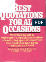 Best Quotations For All Occasions