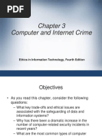 Computer and Internet Crime: Ethics in Information Technology, Fourth Edition