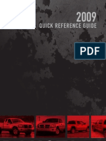 2009 Dakota Quick Reference Guide