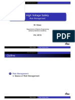 High Voltage Safety: W. Maes