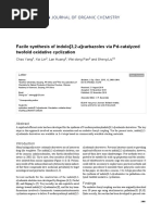 Facile Synthesis of Indolo (3,2-A) Carbazoles Via Pd-Catalyzed Twofold Oxidative Cyclization