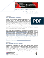 Análise de Banca Tribunal de Justiça Do Estado Do Paraná