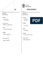 Actividad - Identidades Trigonometricas I - 5to - 3 Bim