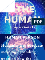 THE Human: Group 3-BSAIS - B