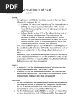 Ayson v. Provincial Board of Rizal