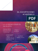 EL Escepticismo Académico