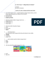 Soal Tematik Kelas 2 Tema 1 Subtema 3