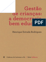 ESTRADA, Henrique. Gestão de Crianças