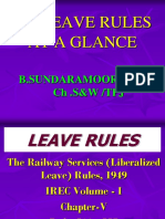 Leave Rules - Pass Rules