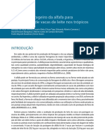 Potencial Forrageiro Da Alfafa para Alimentacao de Vacas de Leite Nos Tropicos