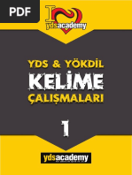 Yds Yokdil Kelime Calismasi 1 PDF