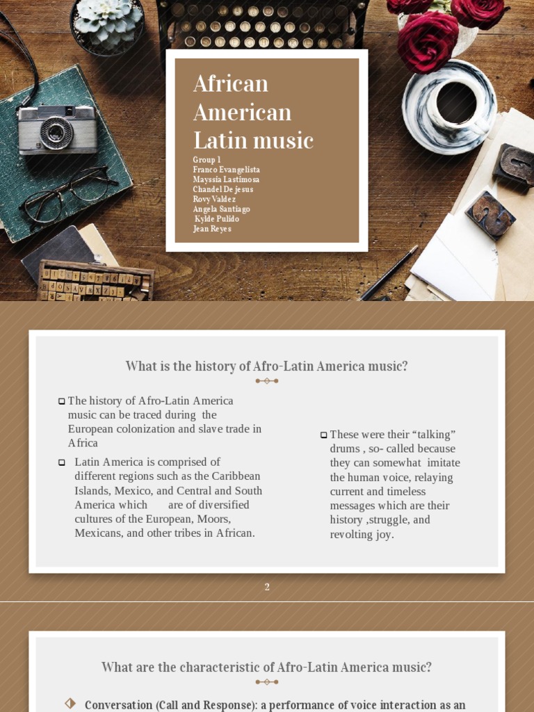 🏆 Latin american music history. A Brief History of Latin American Music. 20221103