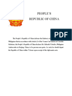 People'S Republic of China