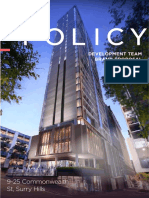 9-25 Commonwealth ST, Surry Hills: Development Team Brand Proposal and Sales Submission