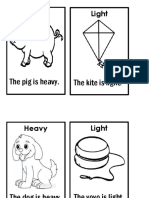 Heavy Light: The Kite Is Light. The Pig Is Heavy