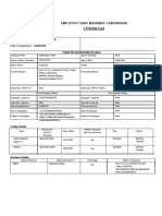 Employees' State Insurance Corporation E-Pehchan Card: Insured Person: Insurance No.: Date of Registration