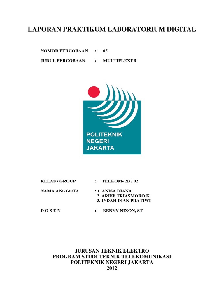 Laporan Praktikum Multiplexer | PDF