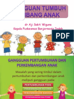 Gangguan Tumbuh Kembang Anak