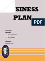 Business Plan: Submitted by