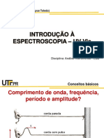 Aula 02 - Espectroscopia UV