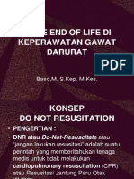 Issue End of Life Di Keperawatan Gawat Darurat