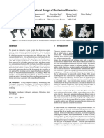 Computational Design of Mechanical Characters