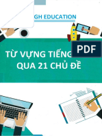 Từ Vựng Tiếng Anh Qua 21 Chủ Đề