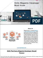 Skills That Every Magento Developer Should Possess