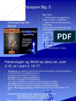 Overcoming The World (Paggapi Sa Sanlibutan) CFC GMT Talk No 5